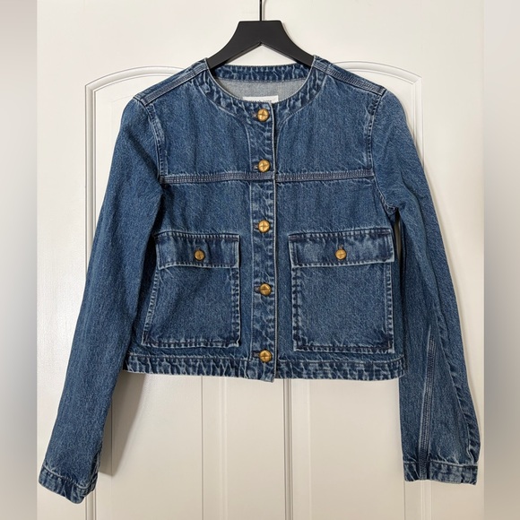 Rag & Bone Drew Denim Jacket
Lightweight Rigid Denim in Adeline - Picture 6 of 8